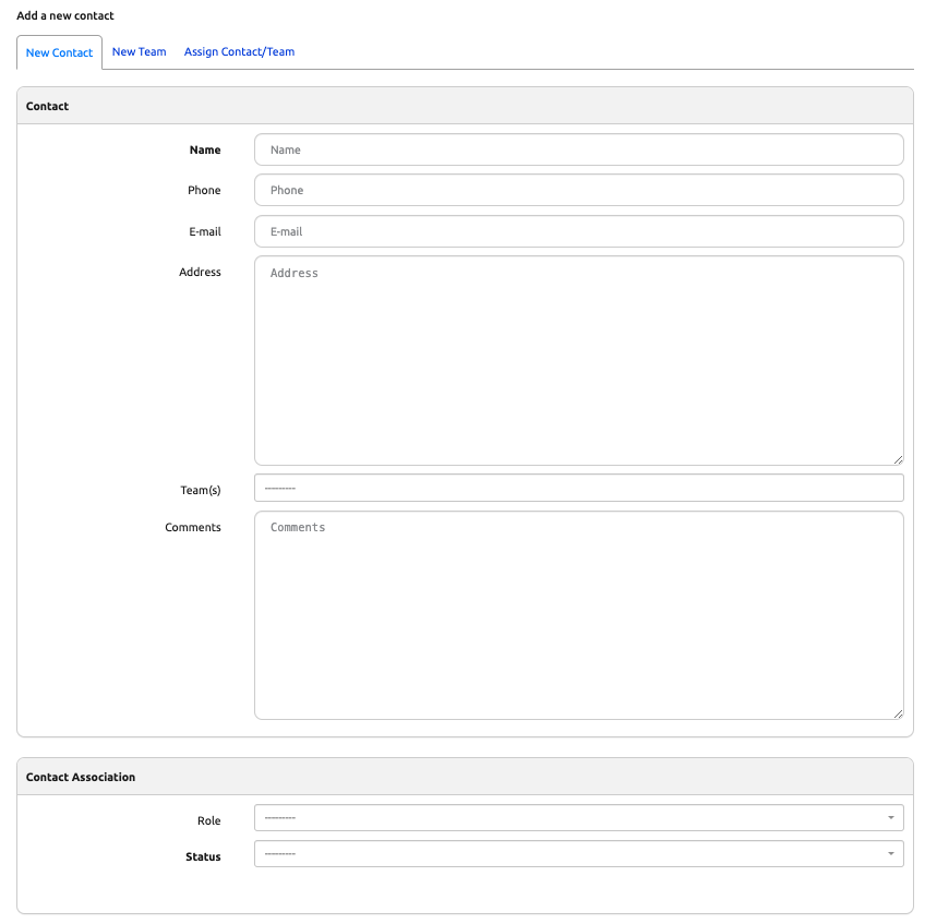 Contact Form