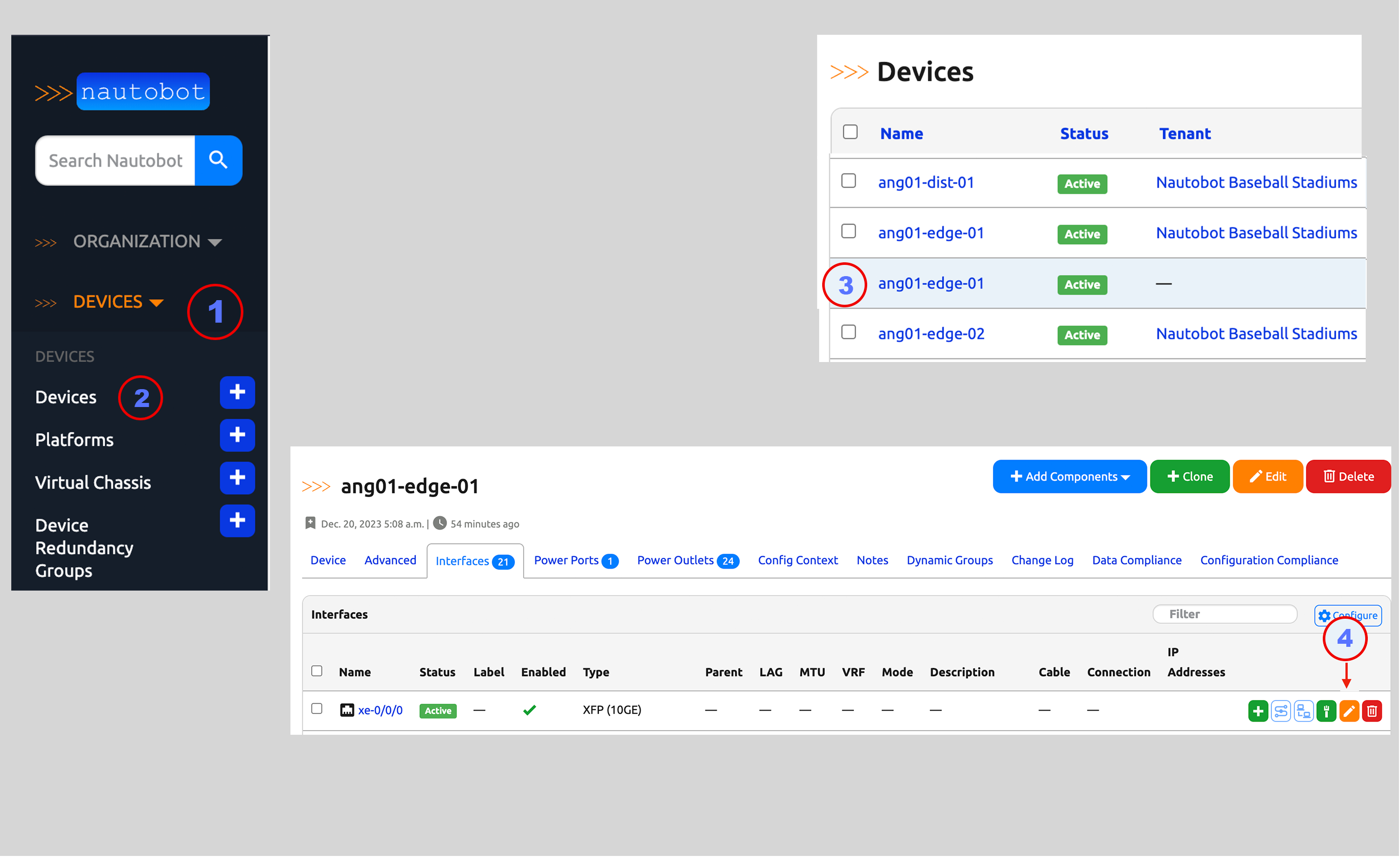 Add VLAN to interface 1