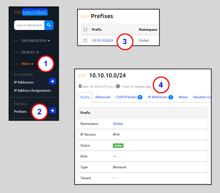 Verify prefix 1