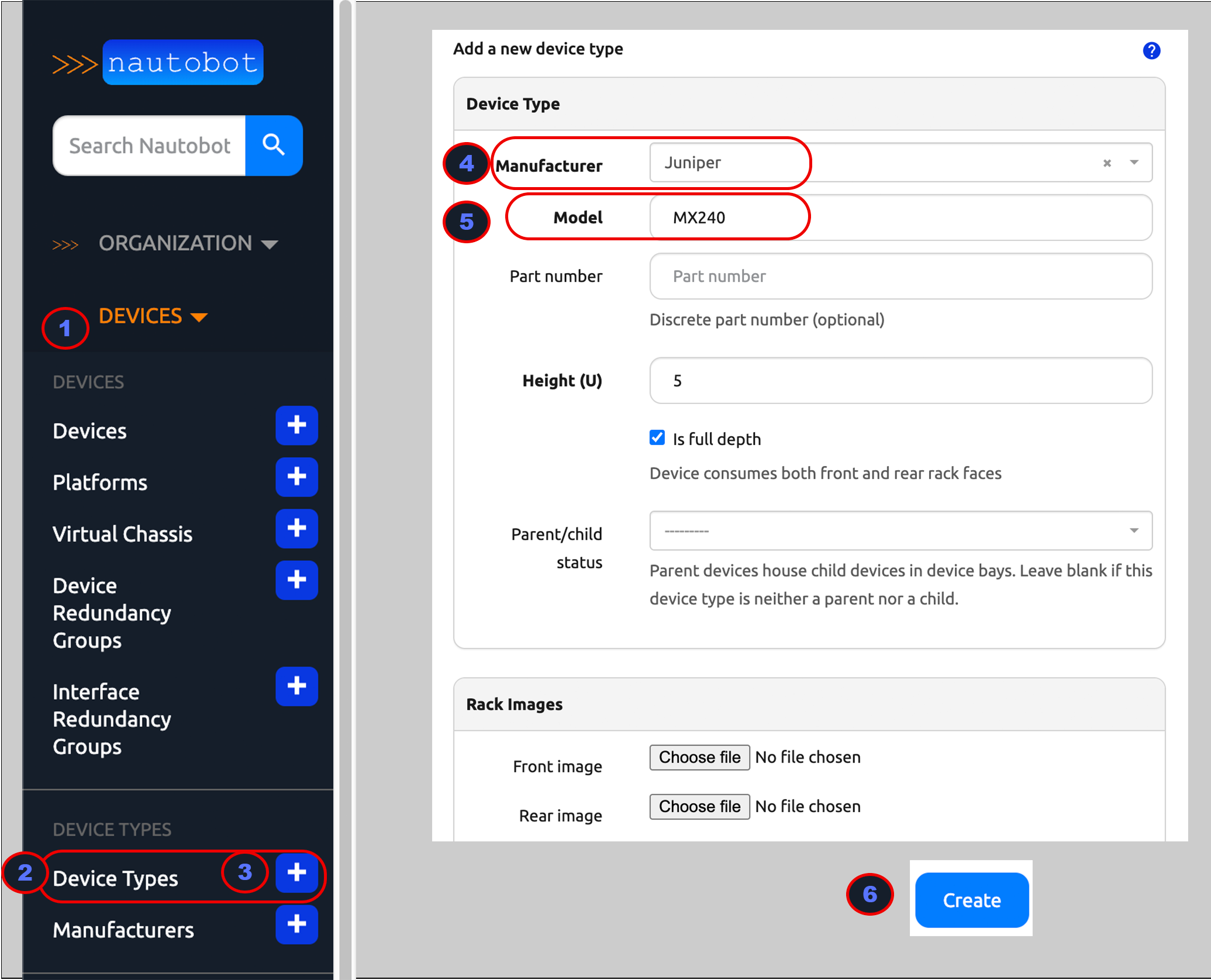 Create a device type